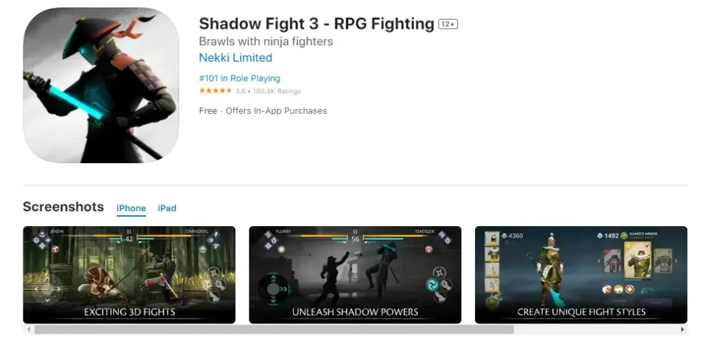 shadow fight 3 apk